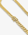 Cuban link chain lock view