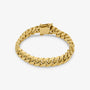 10mm Cuban Link Bracelet - Solid Gold Handcrafted in Miami - Pochy Jewelry