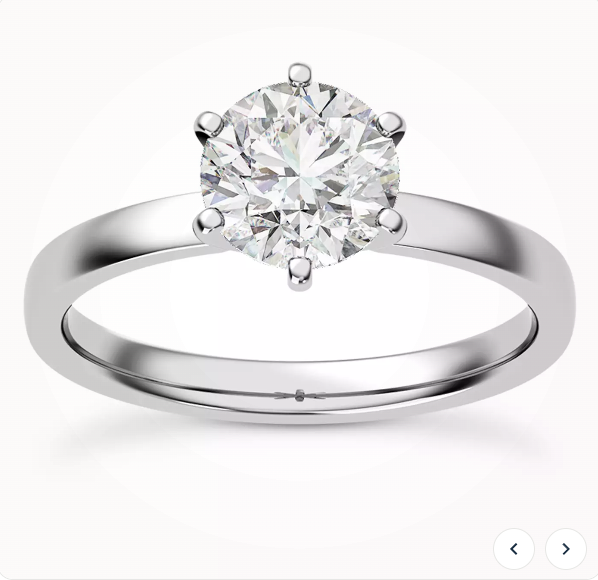 Bella Solitaire Engagement Ring